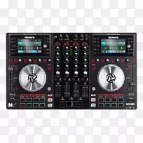 DJ控制器光盘骑师MIDI控制器NAMM显示Numark工业-dj控制台-空若网 DJ控制器光盘骑师MIDI控制器NAMM显示Numark工业-dj控制台-空若网