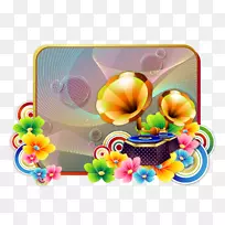 精美的花卉和留声机载体材料-空若网 精美的花卉和留声机载体材料-空若网