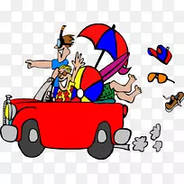 汽车快乐艺术剪贴画-开车,快乐-空若网 汽车快乐艺术剪贴画-开车,快乐-空若网