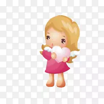 卡通娃娃可爱插图-可爱的卡通娃娃-空若网 卡通娃娃可爱插图-可爱的卡通娃娃-空若网