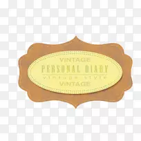 标牌字体-黄色简单徽章圆圈-空若网 标牌字体-黄色简单徽章圆圈-空若网