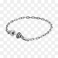 手镯银项链珠宝链-银-空若网 手镯银项链珠宝链-银-空若网