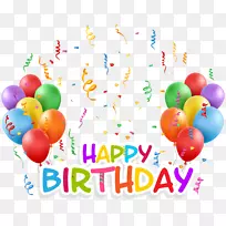 生日蛋糕气球祝你生日快乐-空若网 生日蛋糕气球祝你生日快乐-空若网