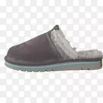 滑动鞋,绒面革,徒步旅行靴,步行-页岩-空若网 滑动鞋,绒面革,徒步旅行靴,步行-页岩-空若网