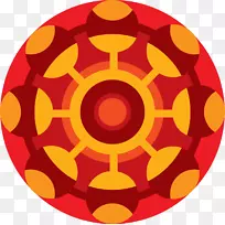 圆对称点图案-圆-空若网 圆对称点图案-圆-空若网