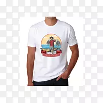 印花t恤衣袖t恤-空若网 印花t恤衣袖t恤-空若网