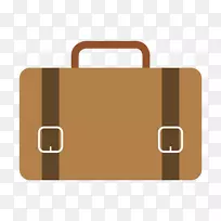 笔记本电脑公文包图标-卡通袋平面-空若网 笔记本电脑公文包图标-卡通袋平面-空若网