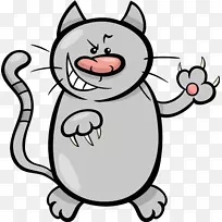 猫爪卡通插图-大粉红猫鼻子-空若网 猫爪卡通插图-大粉红猫鼻子-空若网