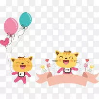 卡通插图.手绘猫-空若网 卡通插图.手绘猫-空若网