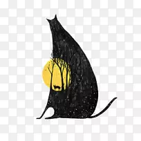 插画卡通插画-卡通猫-空若网 插画卡通插画-卡通猫-空若网