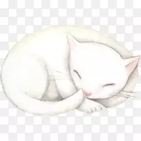 胡须小猫画鼻子小猫-空若网 胡须小猫画鼻子小猫-空若网