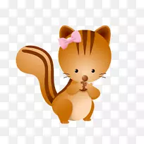 松鼠动画剪辑艺术.卡通猫-空若网 松鼠动画剪辑艺术.卡通猫-空若网