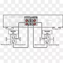 双接线双安培和三安培接线图电线电缆扬声器电视无信号-空若网 双接线双安培和三安培接线图电线电缆扬声器电视无信号-空若网