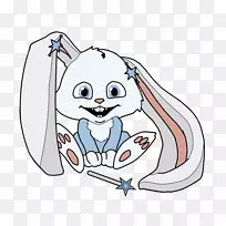 兔类动物猫夹艺术-兔子-空若网 兔类动物猫夹艺术-兔子-空若网