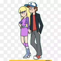 迪珀松,梅布尔松树,格伦克·斯坦·温迪角色-比利时华夫饼-空若网 迪珀松,梅布尔松树,格伦克·斯坦·温迪角色-比利时华夫饼-空若网