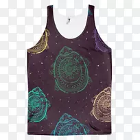 佩斯利袖子外套-水彩画龟-空若网 佩斯利袖子外套-水彩画龟-空若网