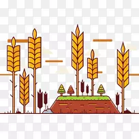 Adobe插画下载-扁平米种植装饰-空若网 Adobe插画下载-扁平米种植装饰-空若网