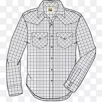 衬衫格子领袖扣.连衣裙-空若网 衬衫格子领袖扣.连衣裙-空若网