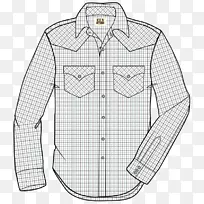 衬衫格子领袖扣.连衣裙-空若网 衬衫格子领袖扣.连衣裙-空若网