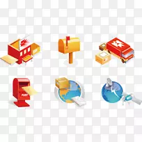 邮件邮局邮箱图标-3D材料邮件邮局-空若网 邮件邮局邮箱图标-3D材料邮件邮局-空若网