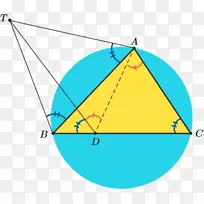 三角形点切线-割线定理-三角形-空若网 三角形点切线-割线定理-三角形-空若网