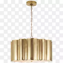 吊灯照明黄铜窗百叶窗和遮阳灯-空若网 吊灯照明黄铜窗百叶窗和遮阳灯-空若网