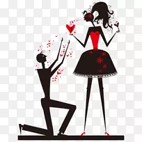 浪漫婚姻求婚艺术-爱情剪影载体-空若网 浪漫婚姻求婚艺术-爱情剪影载体-空若网