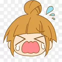 哭脸表情鼻子夹艺术哭脸-空若网 哭脸表情鼻子夹艺术哭脸-空若网