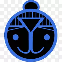 电脑图标标志电蓝色剪贴画-哈尔-空若网 电脑图标标志电蓝色剪贴画-哈尔-空若网