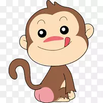 猴子动画剪辑艺术-贪婪猴子-空若网 猴子动画剪辑艺术-贪婪猴子-空若网