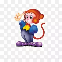 猴子下载手绘卡通猴子-空若网 猴子下载手绘卡通猴子-空若网