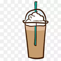 冰咖啡厅拿铁卡布奇诺红标志-空若网 冰咖啡厅拿铁卡布奇诺红标志-空若网