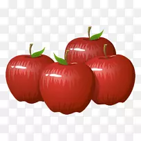 苹果免费内容剪辑艺术-卡通红苹果-空若网 苹果免费内容剪辑艺术-卡通红苹果-空若网