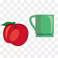 苹果插图-红苹果-空若网 苹果插图-红苹果-空若网