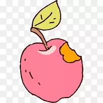 苹果绘画剪贴画-一口苹果图案-空若网 苹果绘画剪贴画-一口苹果图案-空若网