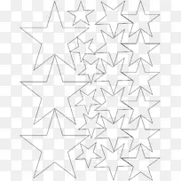 白色对称点角图案角-空若网 白色对称点角图案角-空若网