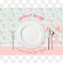 放置垫子生日板瓷餐具-生日-空若网 放置垫子生日板瓷餐具-生日-空若网