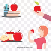 奥多比插画苹果奥格利斯插图-红苹果-空若网 奥多比插画苹果奥格利斯插图-红苹果-空若网