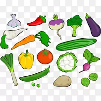 蔬菜食品台康剪贴画-蔬菜-空若网 蔬菜食品台康剪贴画-蔬菜-空若网