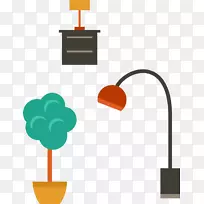 台灯元素-空若网 台灯元素-空若网