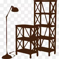 台灯-台灯架剪影-空若网 台灯-台灯架剪影-空若网
