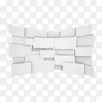 白色墙几何图形电视-白色几何电视墙-空若网 白色墙几何图形电视-白色几何电视墙-空若网