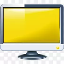 背光液晶电视机液晶电视电脑显示器图标电视png材料-空若网 背光液晶电视机液晶电视电脑显示器图标电视png材料-空若网