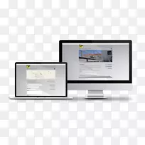 电脑显示器多媒体广告设计-空若网 电脑显示器多媒体广告设计-空若网