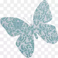 蝴蝶和昆虫剪贴画.蓝色蝴蝶图案-空若网 蝴蝶和昆虫剪贴画.蓝色蝴蝶图案-空若网