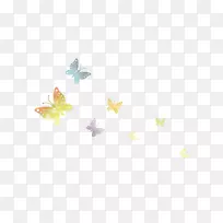 黄色图案-蝴蝶-空若网 黄色图案-蝴蝶-空若网