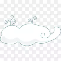 卡通云彩剪贴画.手绘卡通云-空若网 卡通云彩剪贴画.手绘卡通云-空若网