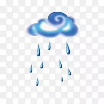 云水彩画雨-水彩画云-空若网 云水彩画雨-水彩画云-空若网