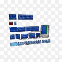 电子元器件微控制器显示装置-连接四-空若网 电子元器件微控制器显示装置-连接四-空若网