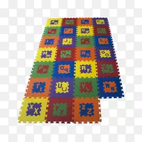 纺织材料做CTIC地板算术字母表-空若网 纺织材料做CTIC地板算术字母表-空若网